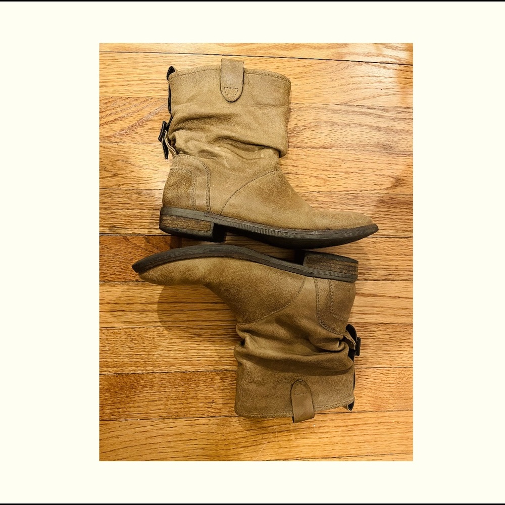 Steve Madden Meracle distressed leather boot